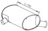 DINEX 28387 Middle-/End Silencer
